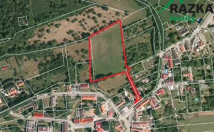Prodej stavebního pozemku 9 827 m², Miloňovice, okres Strakonice