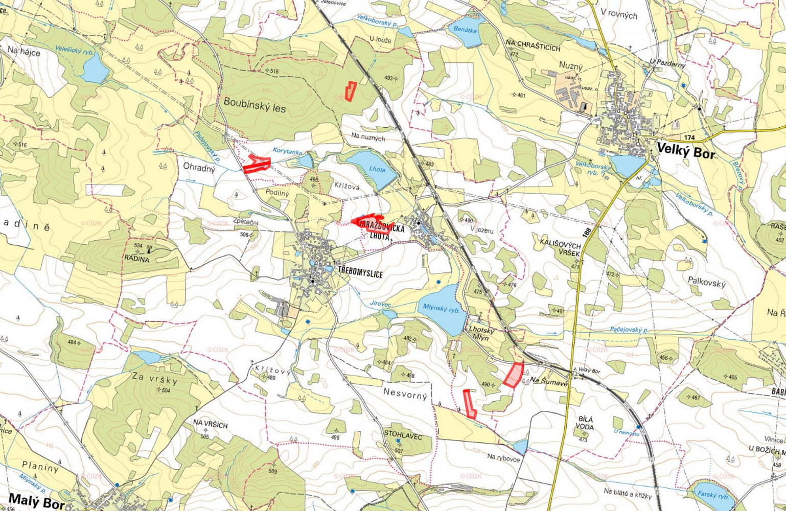 Prodej pole 74 853 m² – pohled 5