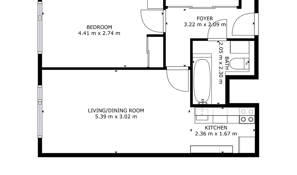 Prodej bytu 2+kk 45 m², Praha – náhled fotky 3