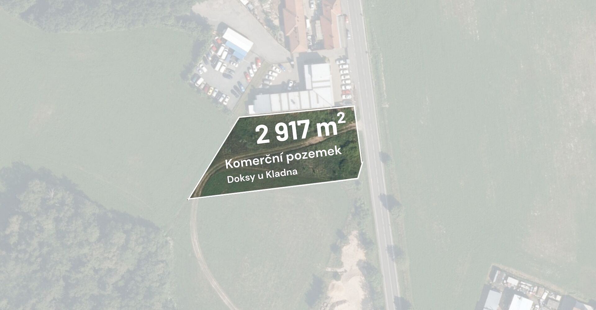 Prodej komerčního pozemku 2 917 m²