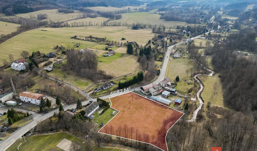 Prodej komerčního pozemku 5 682 m², Oldřichov v Hájích – náhled fotky 10