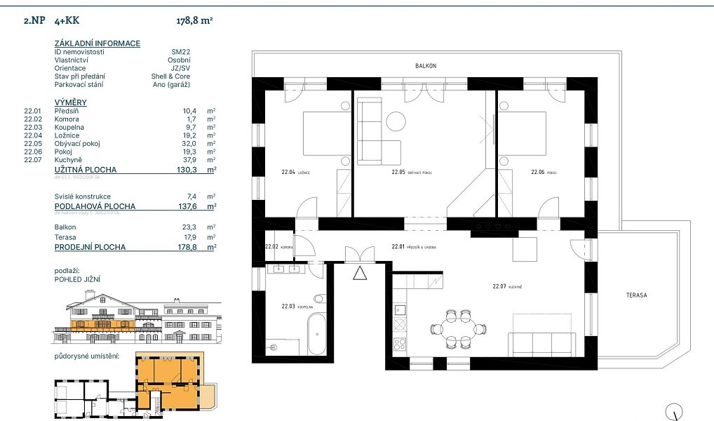 Prodej bytu 4+kk 130 m², Špindlerův Mlýn – náhled fotky 2