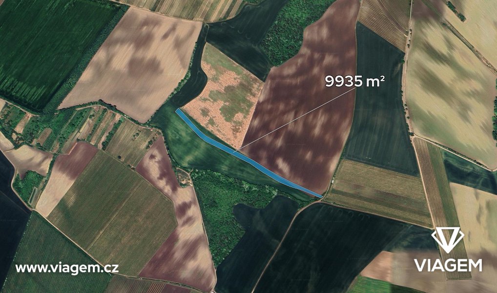 Prodej pole 4 967 m², Bořetice – náhled fotky 2