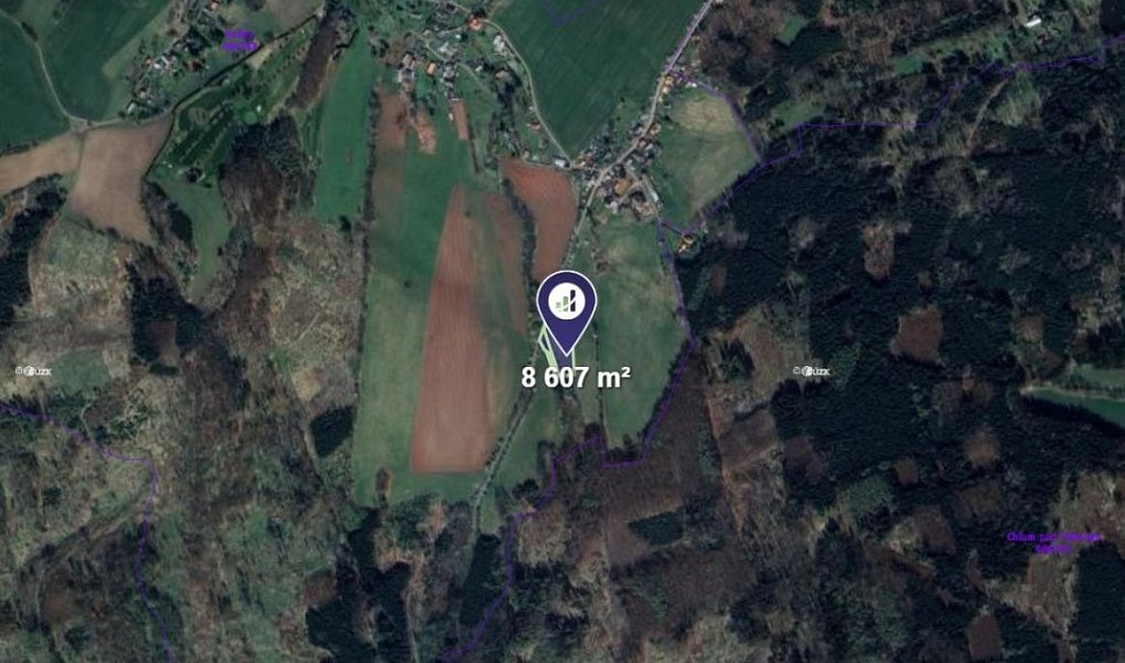 Prodej pole 2 869 m², Lomnice nad Popelkou – náhled fotky 2