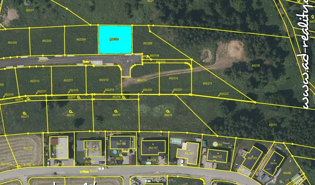 Prodej stavebního pozemku 550 m², Srubec – náhled fotky 14