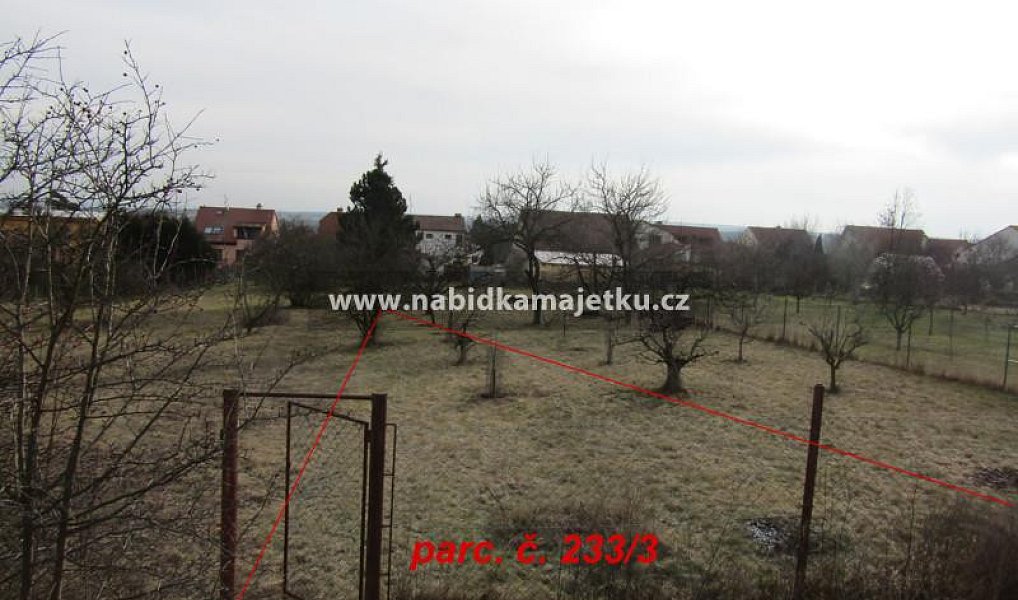 Prodej zahrady 316 m², Křenovice – náhled fotky 2