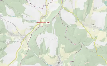 Dražba lesa 303 m², Březina