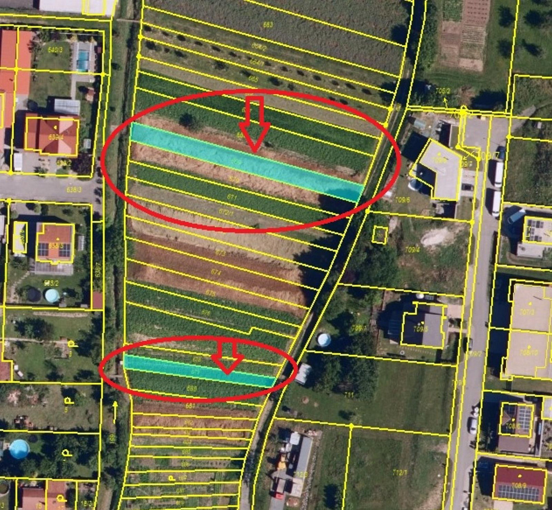 Prodej stavebního pozemku 489 m² – fotografie 5