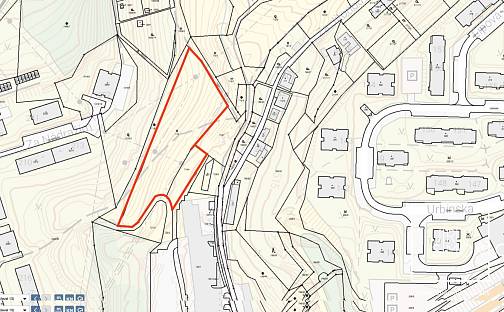 Prodej stavebního pozemku 5 711 m², Za Jitonou, Český Krumlov