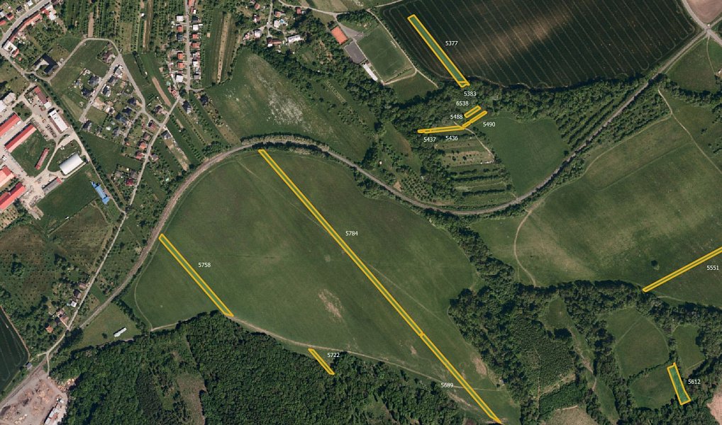 Prodej pole 105 347 m², Loukov – náhled fotky 4
