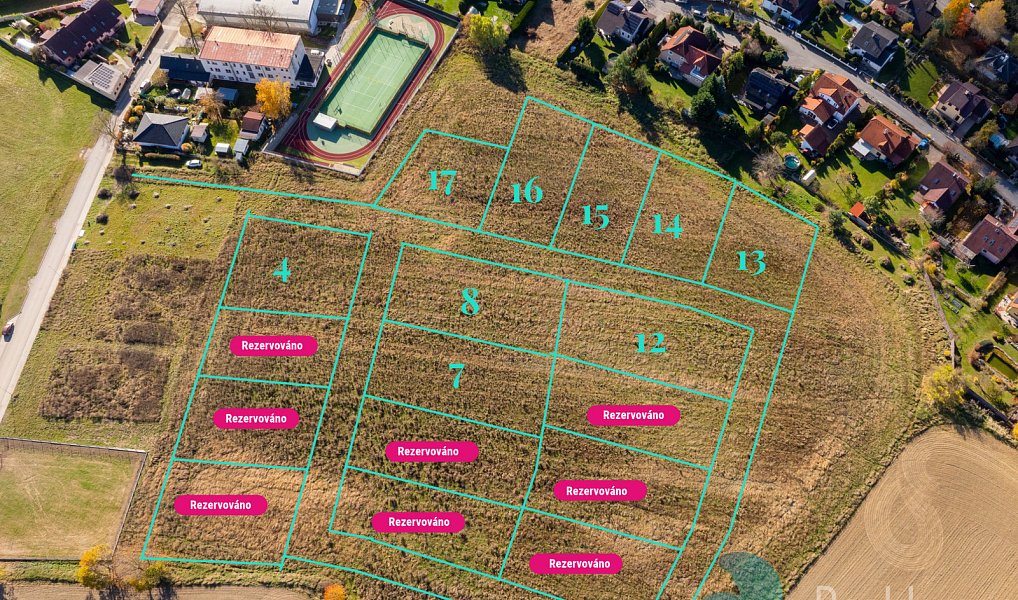 Prodej stavebního pozemku 1 010 m², Litvínovice – náhled fotky 4