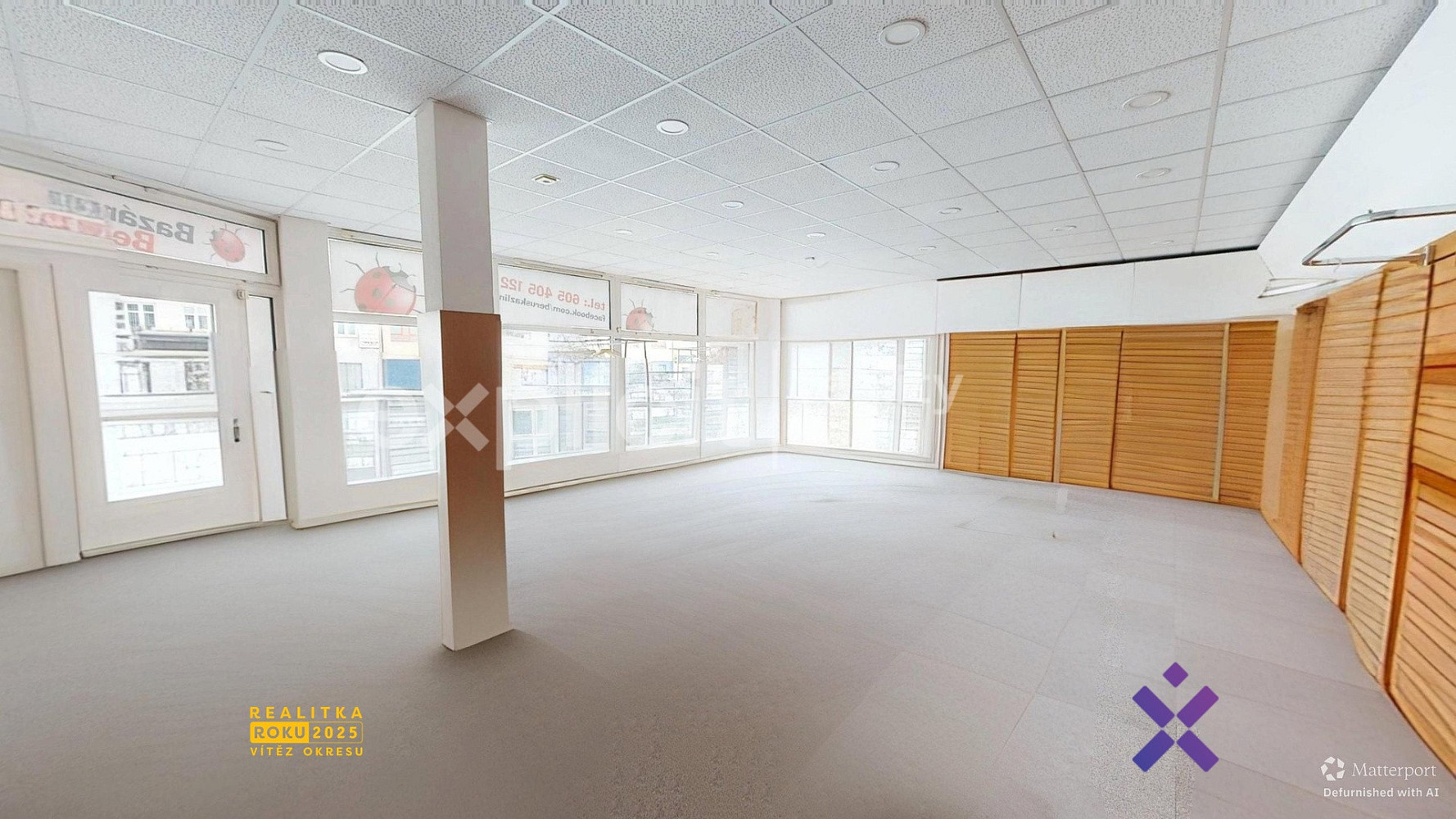 Pronájem obchodních prostor 75 m²