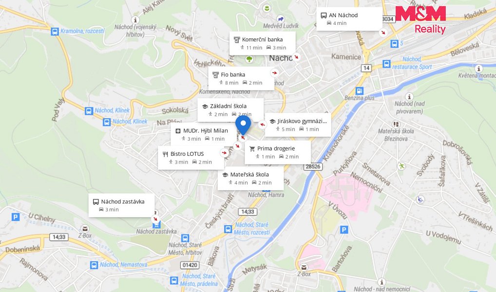 Prodej bytu 1+1 27 m², Náchod – náhled fotky 8