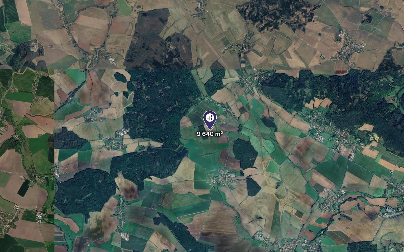 Prodej pole 9 640 m² – fotografie 2