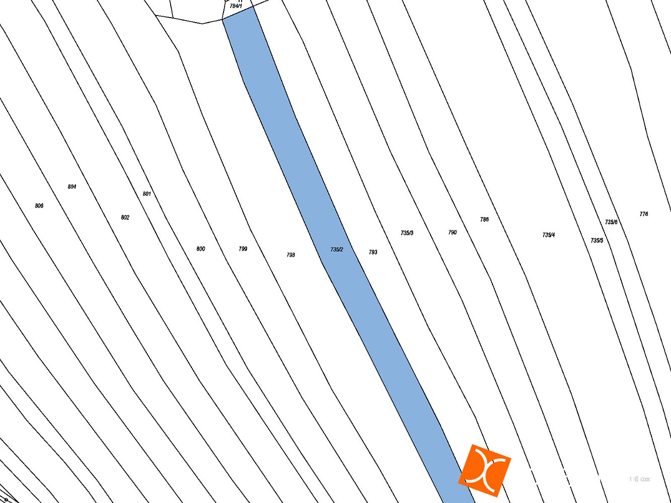 Prodej pole 1 916 m² – fotografie 2