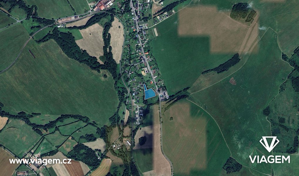 Prodej stavebního pozemku 214 m², Světlá Hora – náhled fotky 3