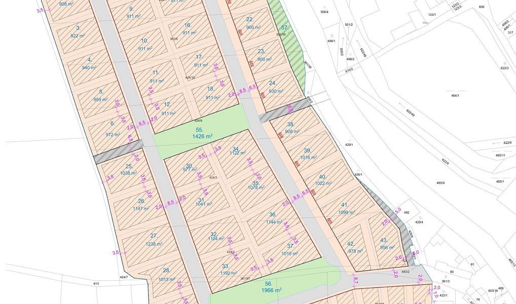 Prodej stavebního pozemku 43 594 m², Straškov-Vodochody – náhled fotky 3