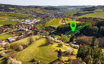 Prodej stavebního pozemku 1 611 m², Hošťálková, okres Vsetín