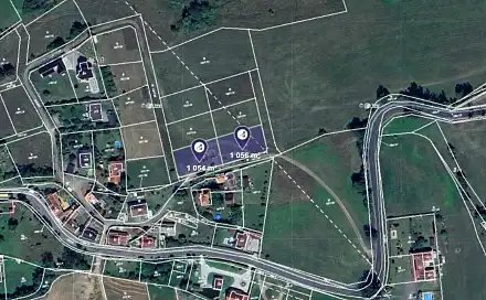 Prodej stavebního pozemku 2 110 m², Kamýk nad Vltavou, okres Příbram