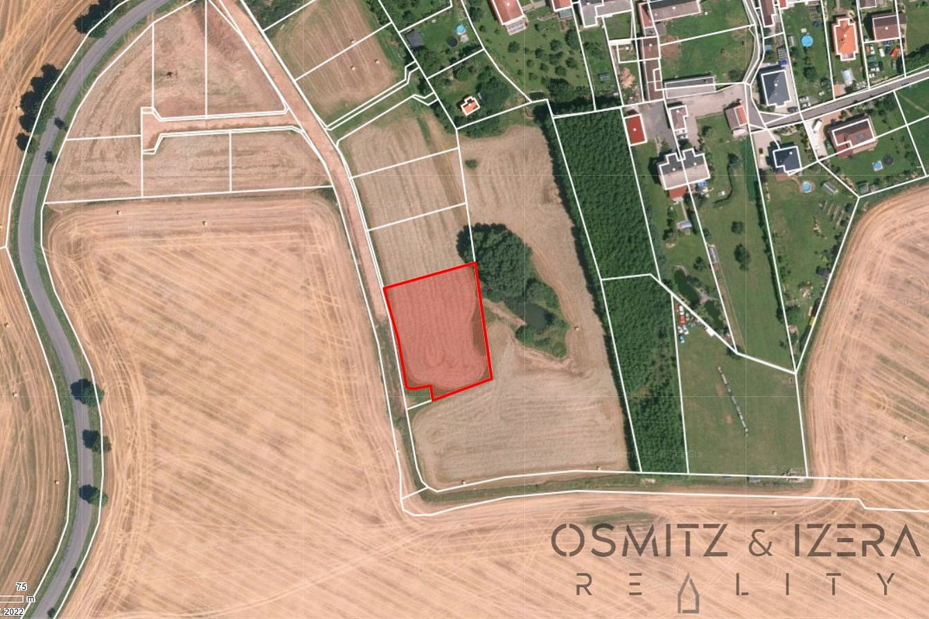 Prodej stavebního pozemku 2 045 m² – další