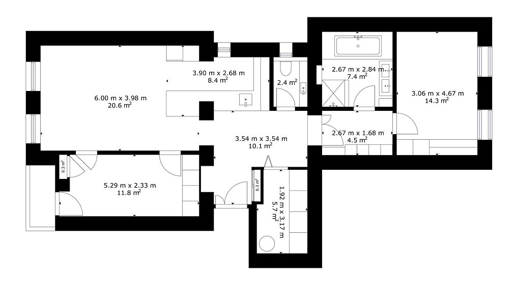 Prodej bytu 3+kk 92 m², Brno – náhled fotky 30