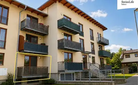 Pronájem bytu 1+kk 33 m², Ohradní, Kamenice - Olešovice, okres Praha-východ