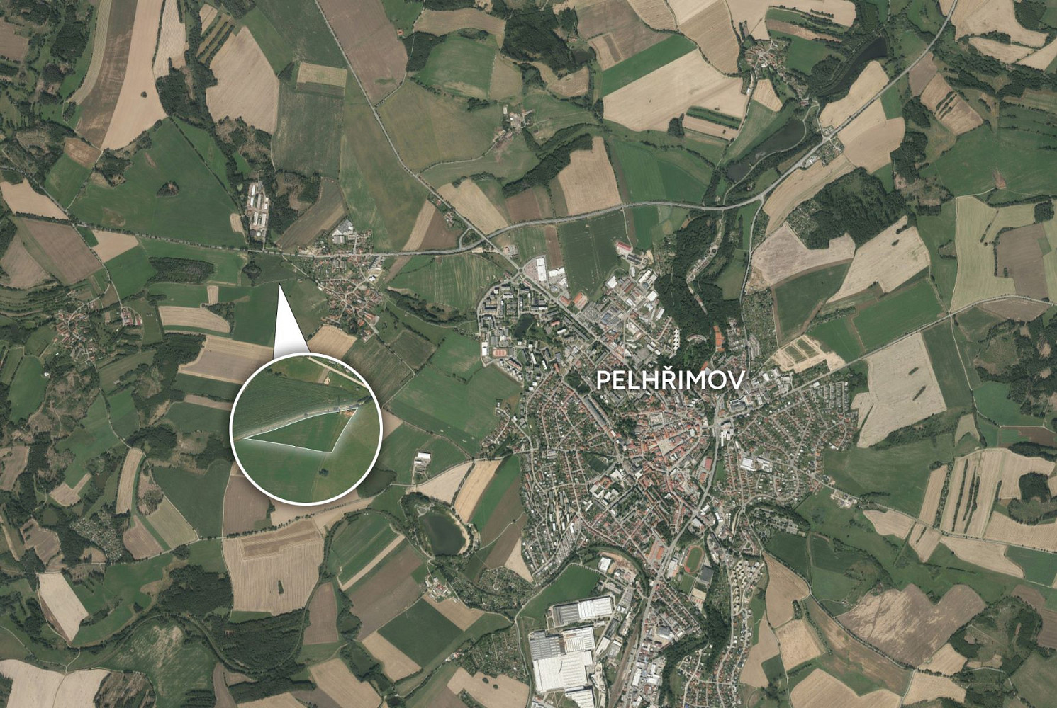 Prodej stavebního pozemku 6 654 m² – fotografie 5