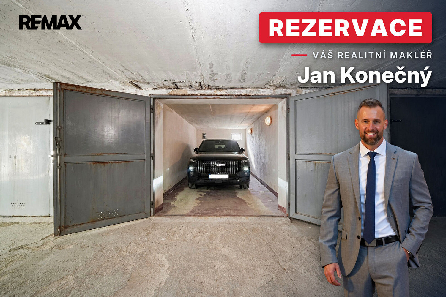 Prodej garáže 18 m2, Brno rezervováno