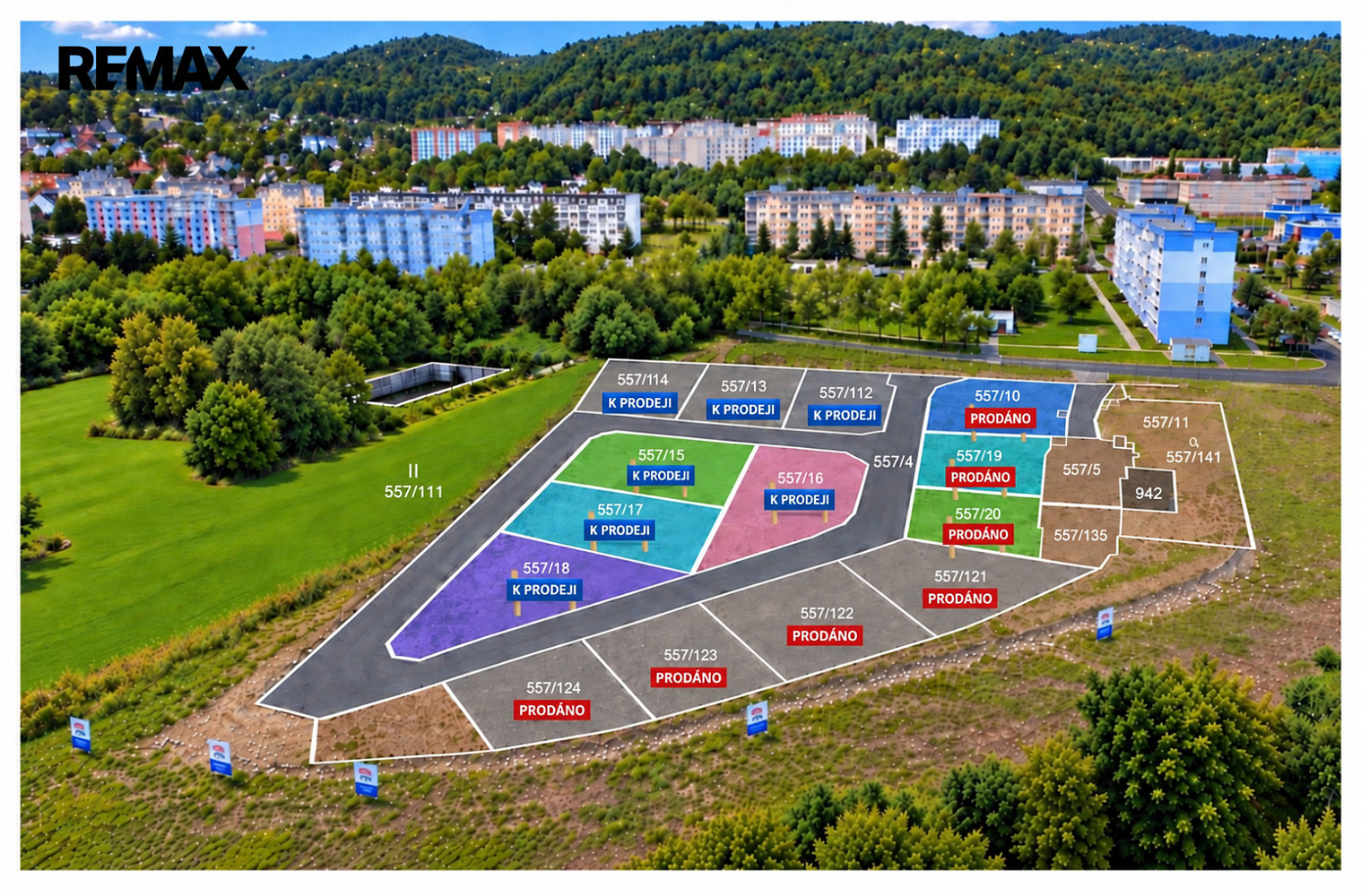 Prodej stavebního pozemku 904 m² – fotografie 3