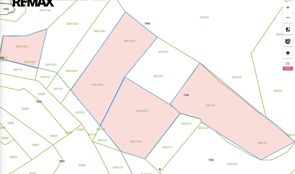 Prodej lesa 47 046 m², Bílá – náhled fotky 3