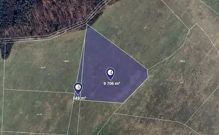 Prodej pole 5 753 m², Krakovany, okres Kolín