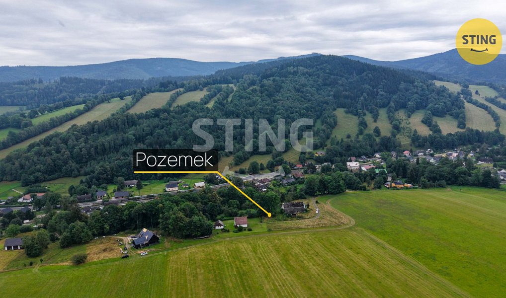 Prodej stavebního pozemku 1 246 m², Bělá pod Pradědem – náhled fotky 3