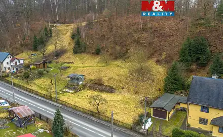 Prodej stavebního pozemku 1 349 m², Ludvíkovice, okres Děčín