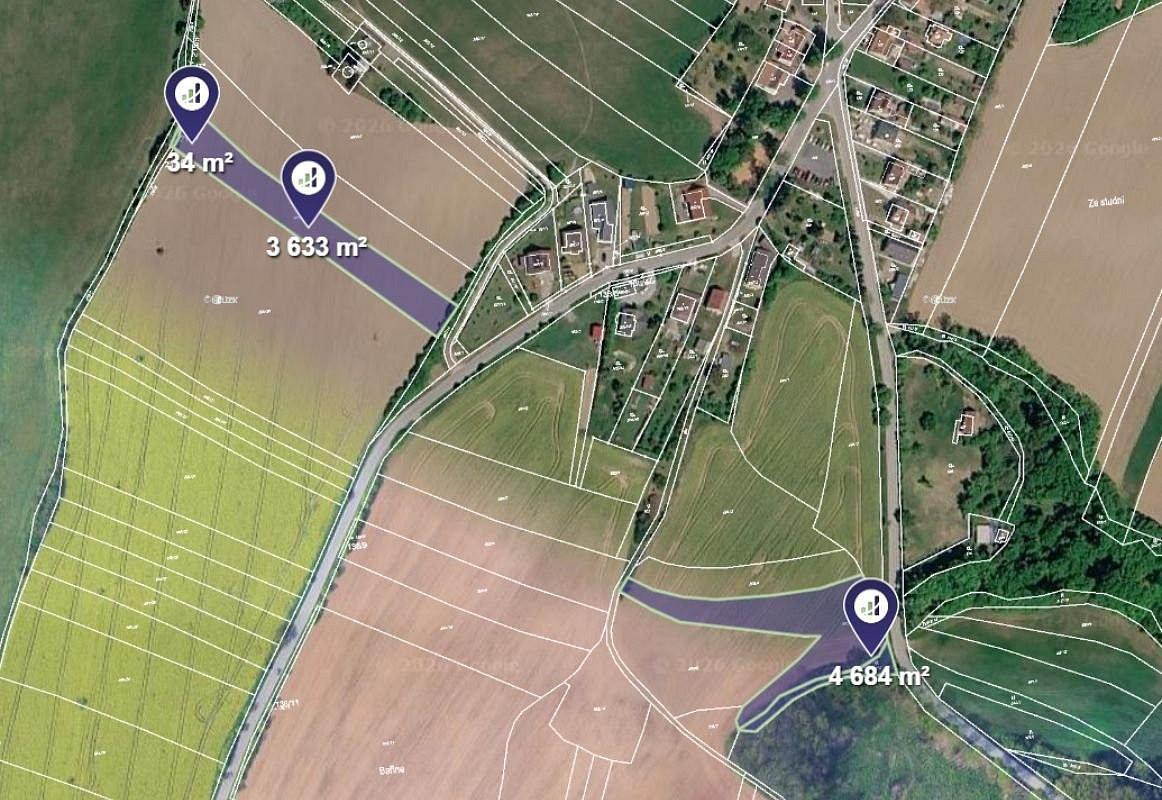 Prodej pole 34 959 m²