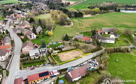 Prodej stavebního pozemku 866 m², Křesetice, okres Kutná Hora