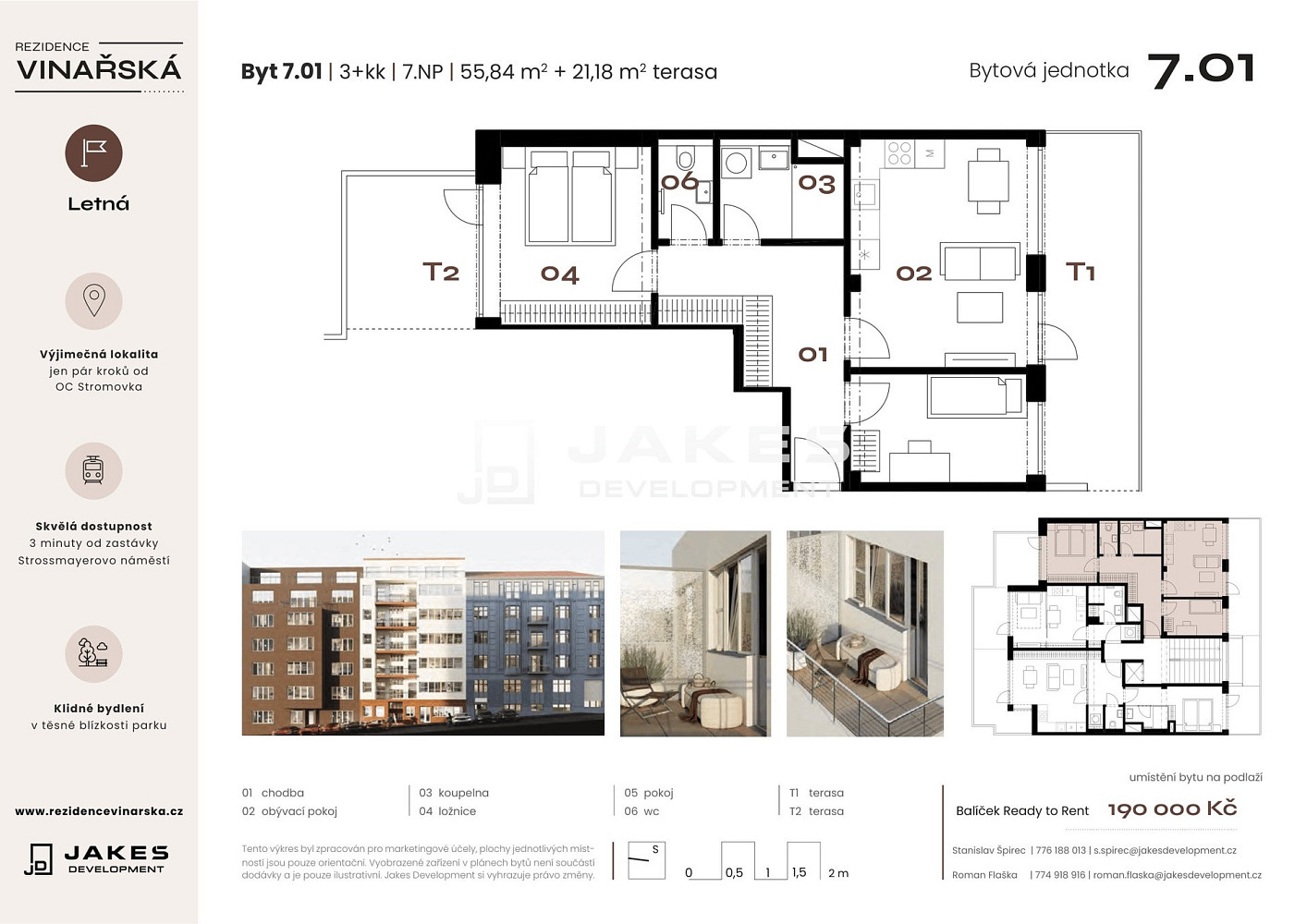 Prodej bytu 3+kk 56 m² — photo 2