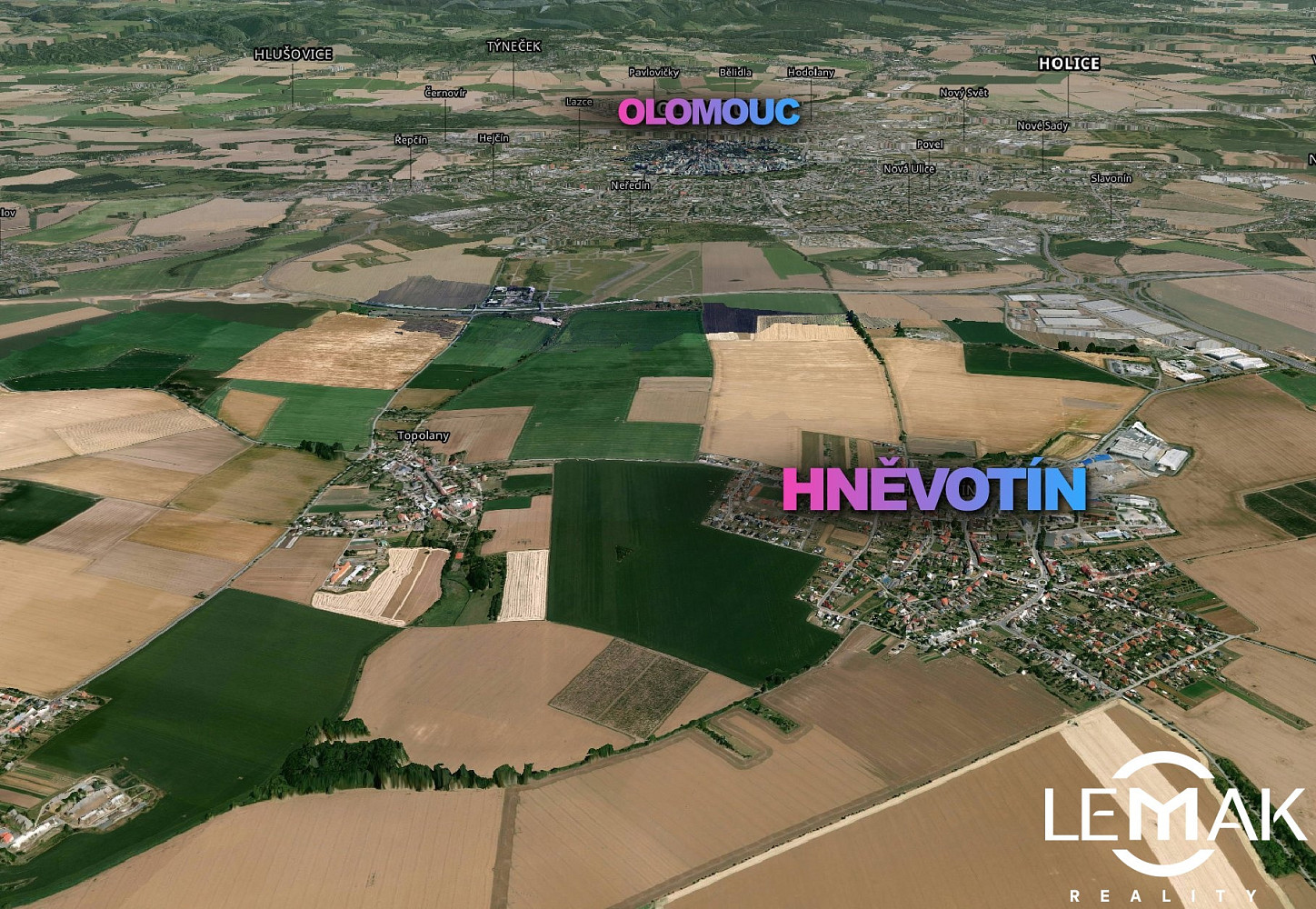 Prodej stavebního pozemku 1 488 m² – fotografie 2