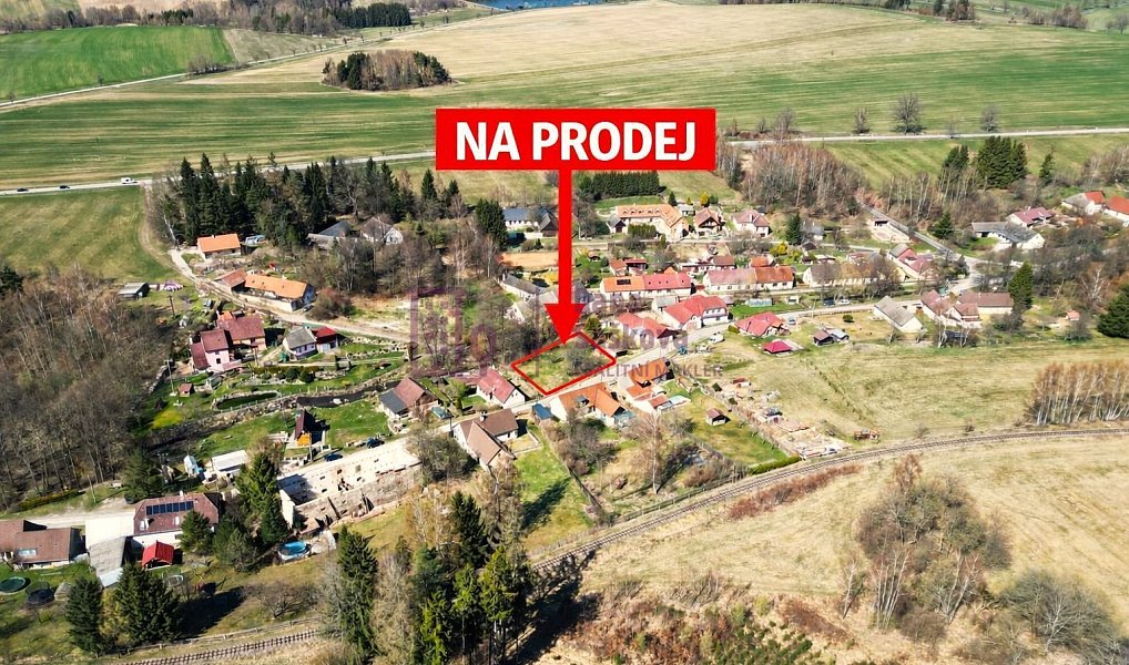 Prodej stavebního pozemku 879 m², Nová Bystřice – náhled fotky 3