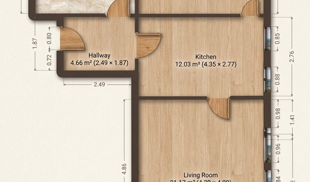 Prodej bytu 2+1 56 m², Jablonec nad Nisou – náhled fotky 10