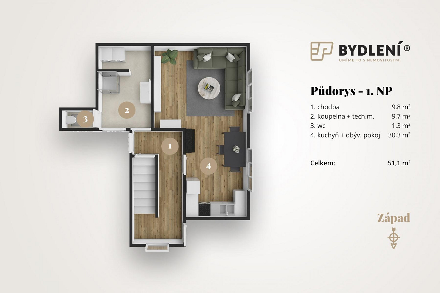 Prodej domu 99 m² s pozemkem 524 m² – fotografie 4