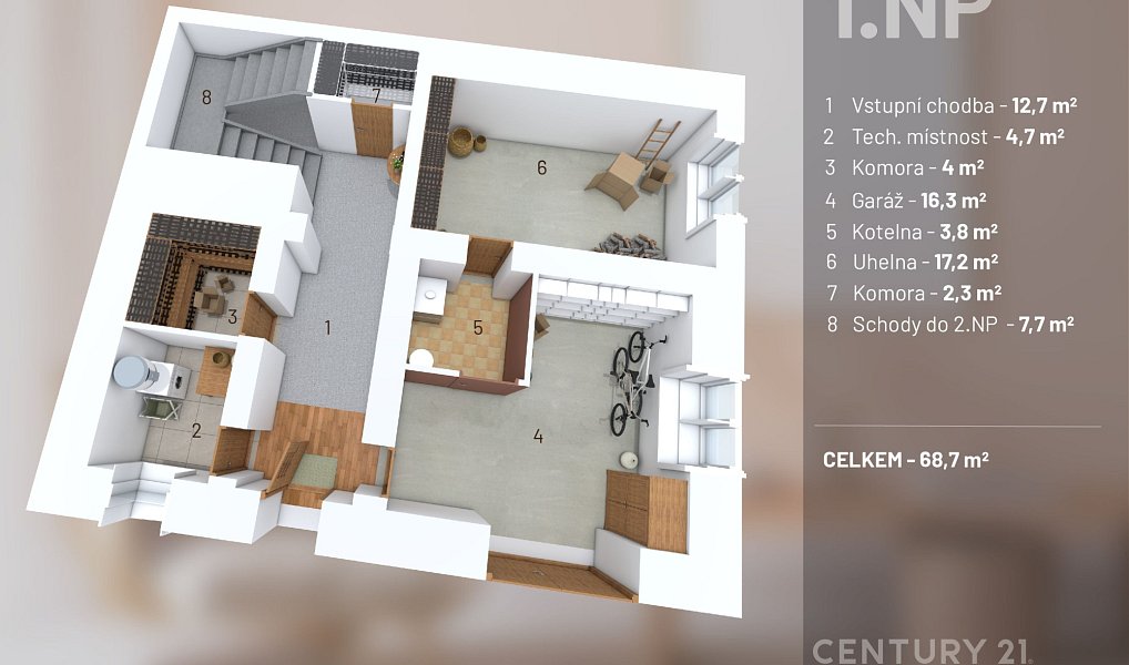 Prodej domu 285 m² s pozemkem 136 m², Sušice – náhled fotky 26