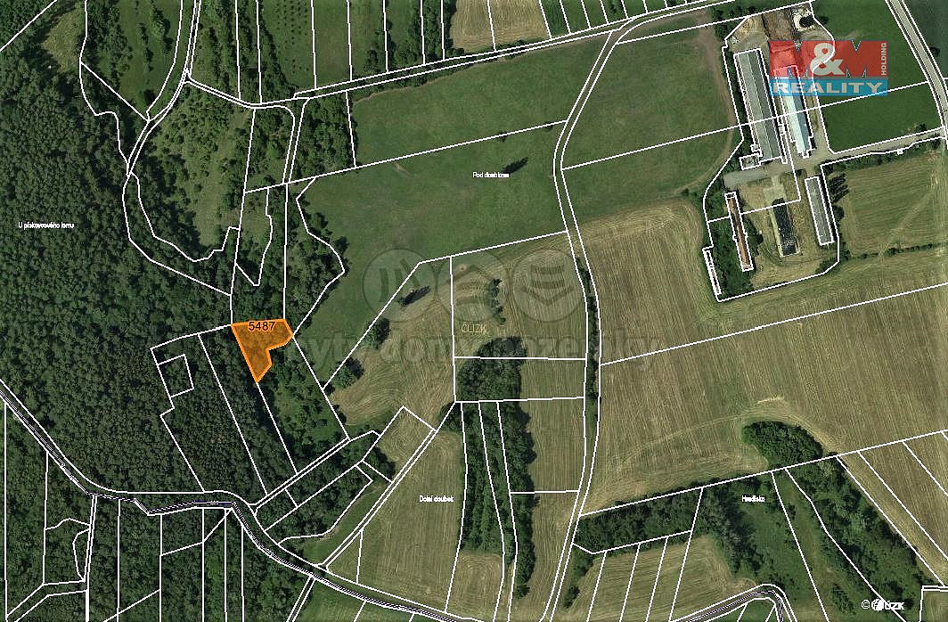 Prodej lesa 1 374 m²