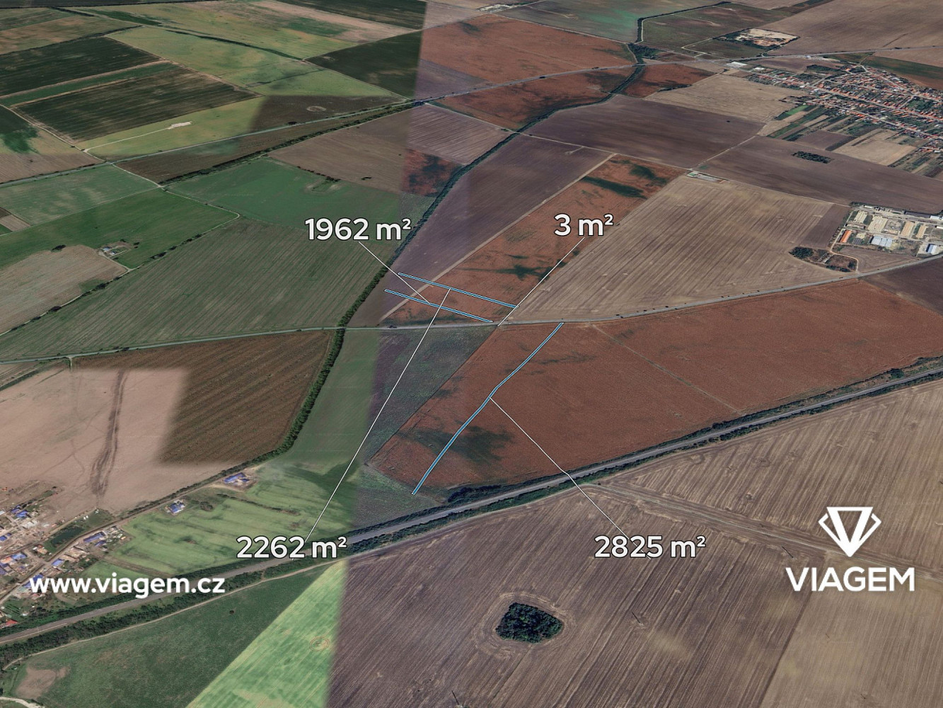 Prodej pole 1 175 m²