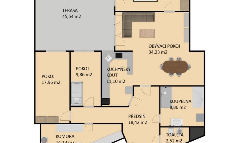 Prodej bytu 4+kk 135 m², Praha – náhled fotky 10