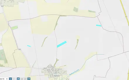 Prodej pole 11 553 m², Slabce - Svinařov, okres Rakovník