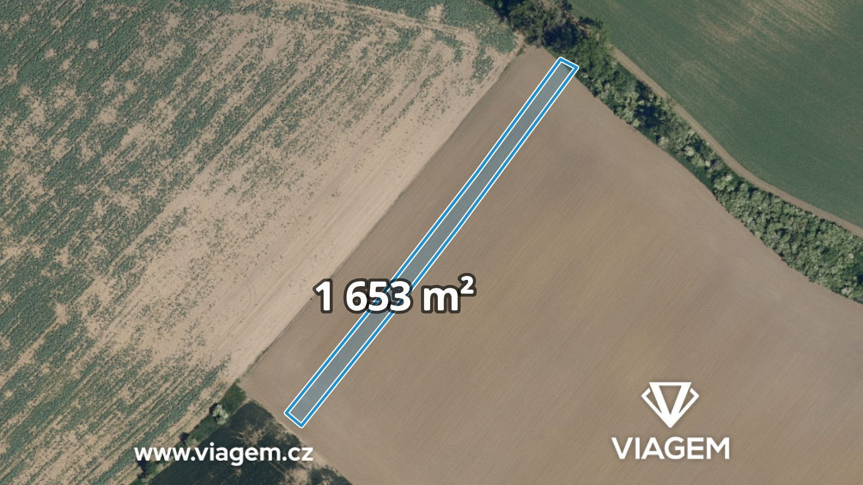 Prodej pole 826 m²