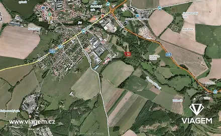 Prodej stavebního pozemku 273 m², Rožmitál pod Třemšínem, okres Příbram