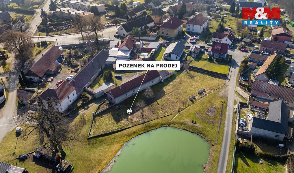 Prodej stavebního pozemku 889 m², Býkev – náhled fotky 12