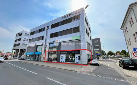 Pronájem obchodních prostor 78 m², Stojanova, Uherské Hradiště