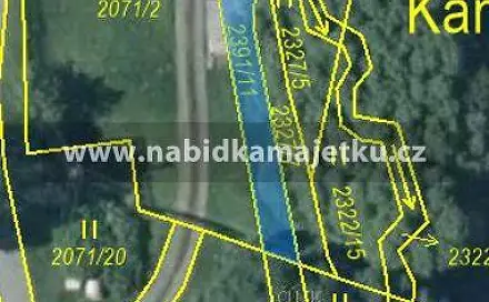 Prodej zahrady 110 m², Trhová Kamenice, okres Chrudim